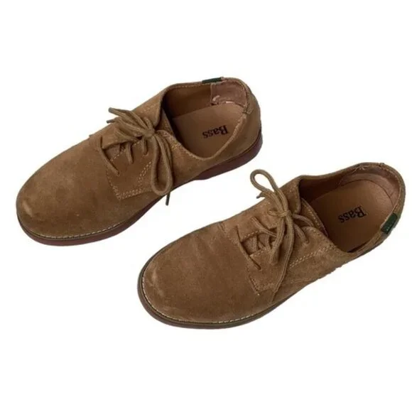 Vintage G.H. Brass "Bucs" Suede Oxford Shoes with Original Box Lace Up - Picture 2 of 9